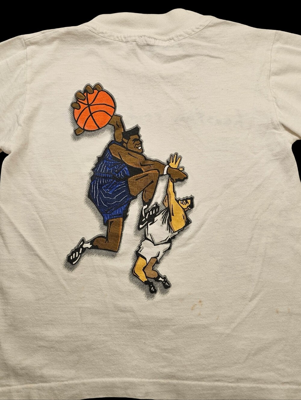 STARTER White Houston Rockets Script Logo Tee